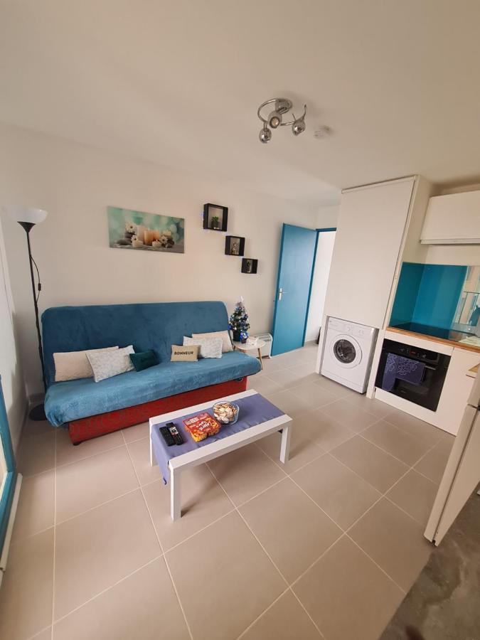 Appartement Vue Mer,Acces Direct Plage,Fibre,Clim,Parking Public Gratuit Le Barcarès Zewnętrze zdjęcie