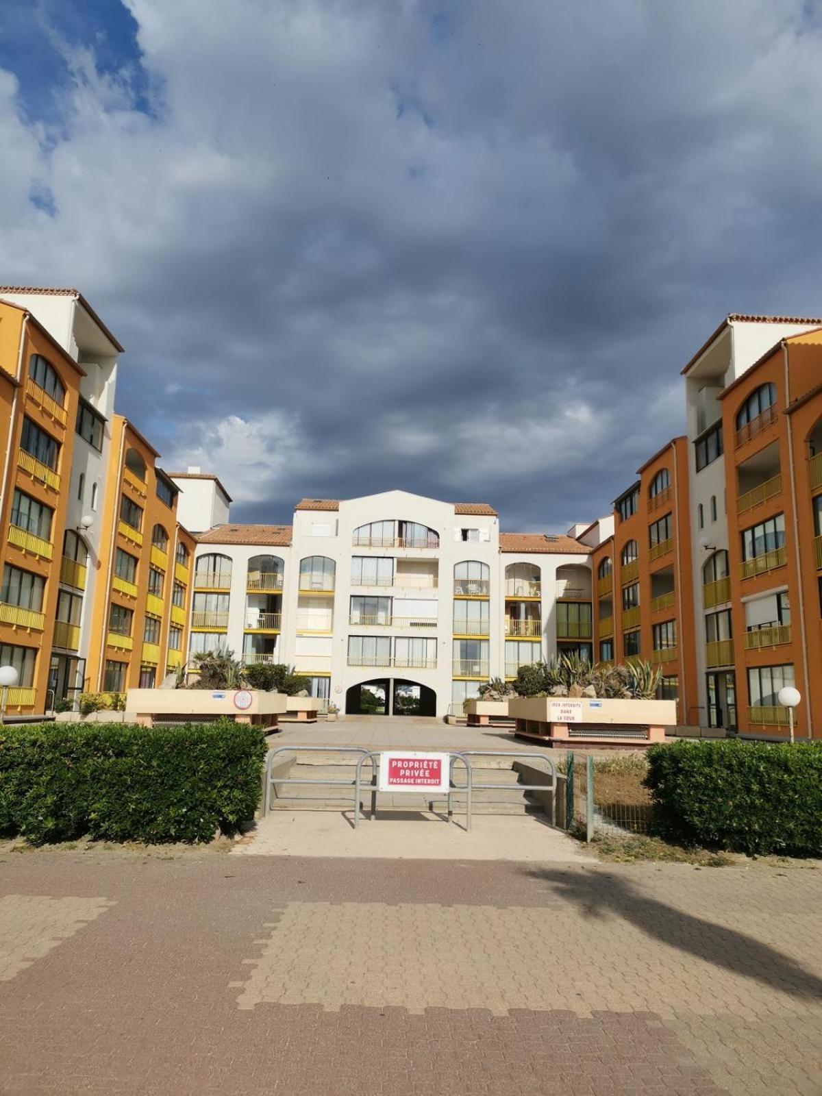 Appartement Vue Mer,Acces Direct Plage,Fibre,Clim,Parking Public Gratuit Le Barcarès Zewnętrze zdjęcie